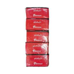 Takessue Facial Tissue 600 Sheet x 5